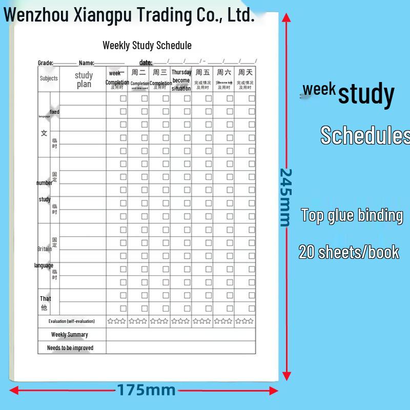 

2025 Weekly Planner: Time Management & Efficiency Handbook