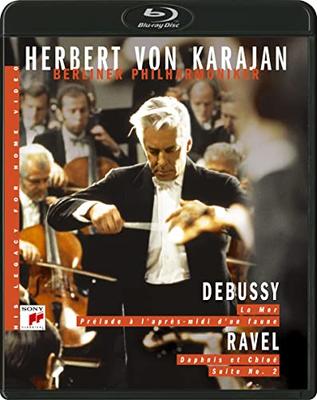Karajan's Legacy: Debussy: Symphonic Poems "La Mer" and "Prelude To the Afternoon of a Faun" / Ravel: "Daphnis and Chloe" No. 2 [Blu-ray]