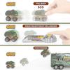 Dinosaur Truck Toy set With Light And Sound, music Dinosaur track toy kit