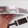 1X 3D ABS Silver Black Red SHELBY Emblem Car Badge Haed Decal For SHELBY Stikcer Accessories