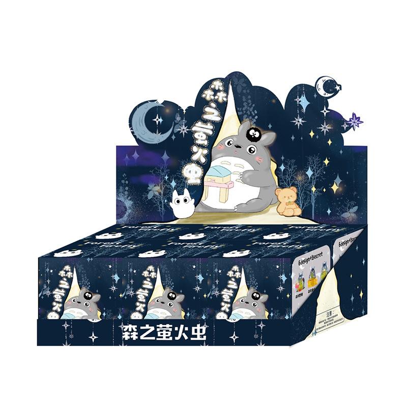 

Latest Hayao Miyazaki Anime Fairy Tale Valley Forest Firefly Version Figurine Peripheral Accessories Kids Present