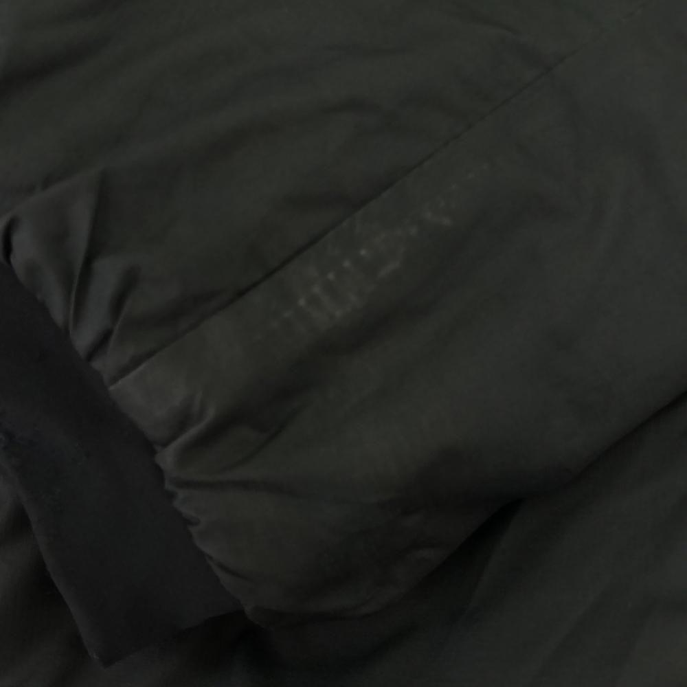 Haglofs Logo Print Hooded Batting Jacket M Black Outdoors Men's Used