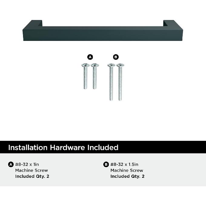 Miseno MCPPZ005 Studio 5-1/6 Inch Center To Center Handle-Style Cabinet Pull - Champagne Bronze