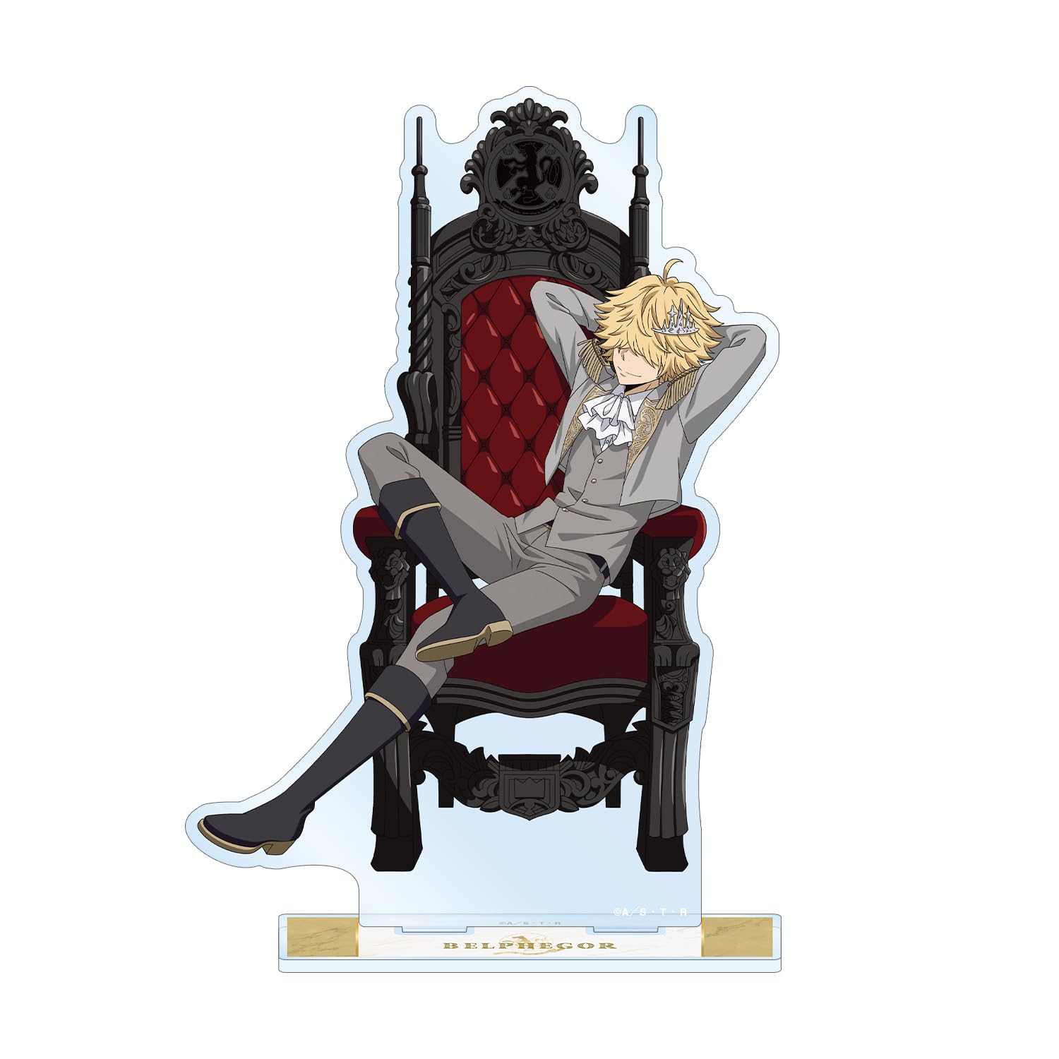 

Katekyo Hitman Original Belphegor Years Dreaming Throne Acrylic Stand Reborn! Illustration [10 Later] Ver. Extra-Large