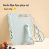 Wutuo Scandinavisch Blauw Keuken Snijplank & Messenset