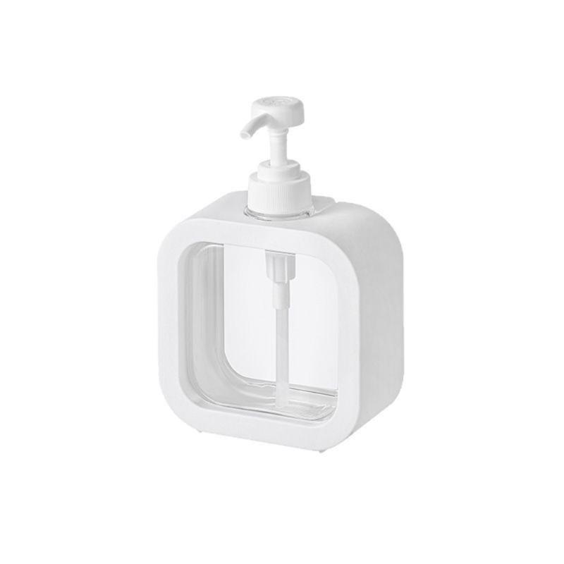 1 st 300 ml Pressflaska för Resa Läckagesäker Transparent Bärbar Behållare för Toalettartiklar för Schampo Duschgel Handsprit