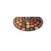 Flower Mat, Semi Circular Printed Mat, Entrance Door Mat, Bathroom Door Mat, Absorbent And Dirt Resistant Mat