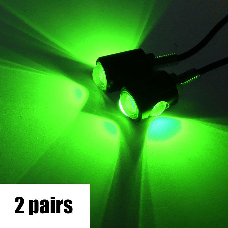 

1/2 пары фар для дальнего света для мотоцикла Eagle Eye LED, фары заднего хода, противотуманные фары для мотоцикла, дневные ходовые огни