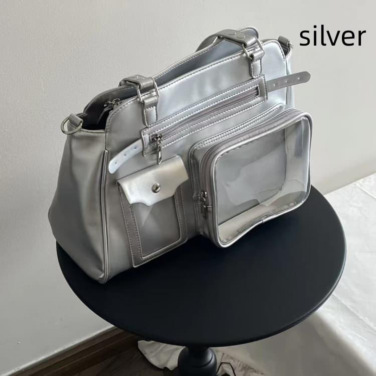 

New Large-capacity Locomotive Pain Bag Shoulder Messenger Bag