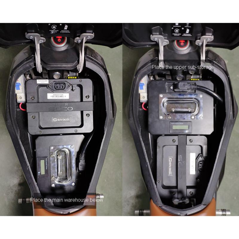 Electric Motorcycle Battery Box Battery Barrel Shell for Supersoco Tc Ts