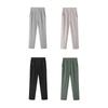Middle Aged Women's Pants Summer Thin High Waiste Elastic Loose Straight Pants Casual Trousers