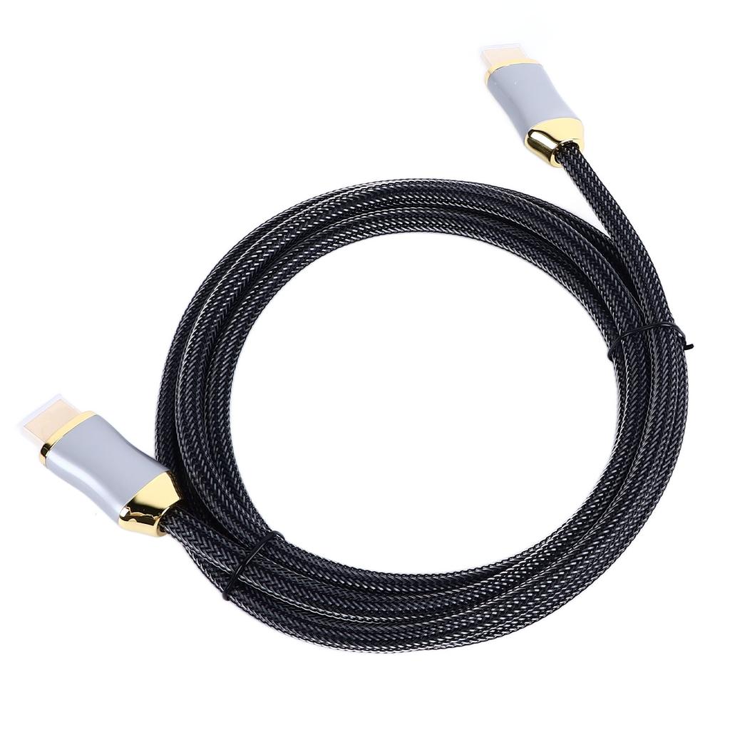 8K HD Multimedia Interface 2.1 Cable 6.6ft Oxygen Free Copper HD Video Cord for TVs Computers