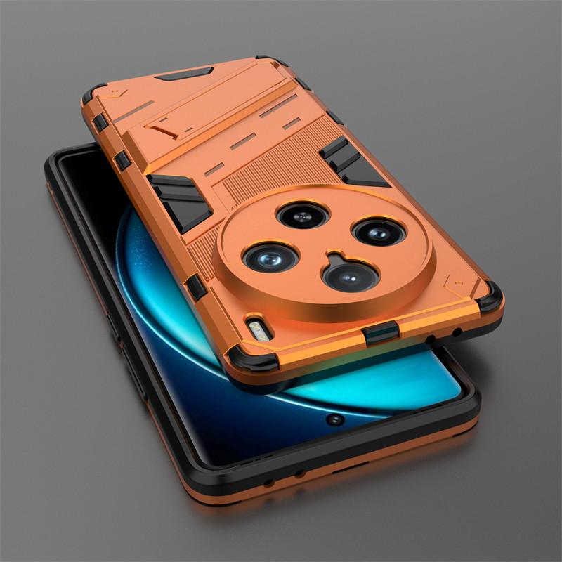 For Vivo X100 Pro Case Vivo X100 X100 Pro 5G Cover TPU Shockproof Silicone Armor PC Holder Protective Phone Cover Vivo X100 Pro