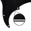 FLEOR 1PCS PB Bass Pickguard Bass 4 Strings PB Bass Scratch Plate 13 Holes with Pickguard Screws