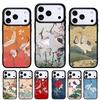 Red-crowned Crane Bird Soft Phone Case for iPhone 17 Air 16e 15 14 13 Pro Max Back Cover for 12 11 Pro Coque