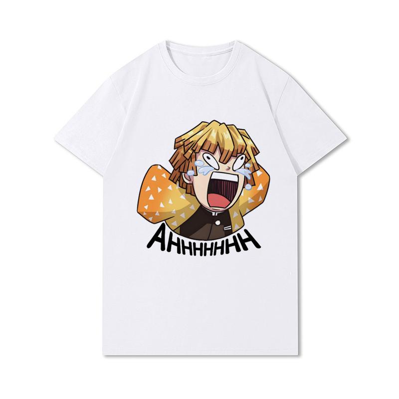 

Винтажные мужские футболки с аниме, топы в стиле Харадзюку, летние футболки большого размера с короткими рукавами и рисунком, футболки унисекс XXXL