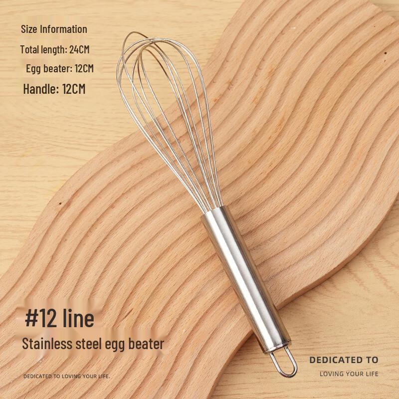 Manuelle Eierschläger aus Edelstahl (5-teiliges Set)