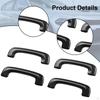 4x Roof Grab Handle Cover Trim Car Interior Utility Auto Accessory Spare Parts Sturdy Replace Carbon