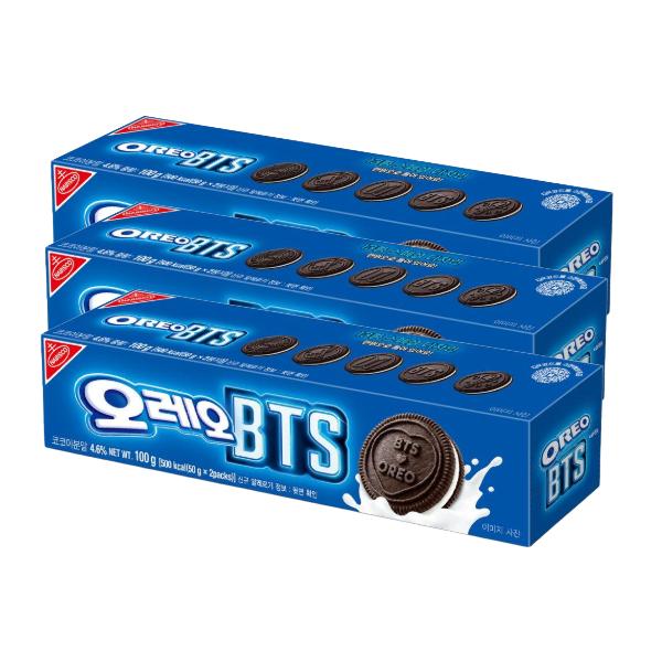 OREO BTS Hotteok Flavor Cookie 100g, 300g, 1kg / White Cream 100g (14 Options)