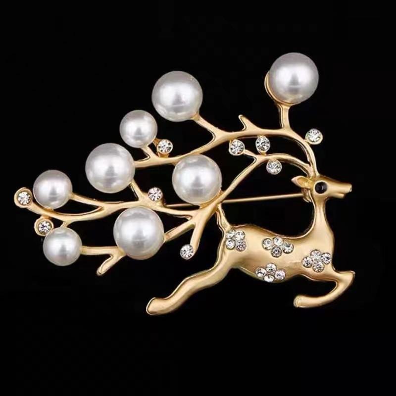 Luxury Korean Bow Brooch – Elegant and Versatile Pin for Suits and Attire