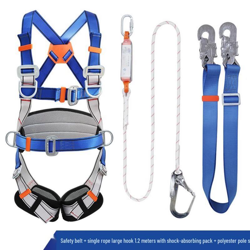 Ofeis 5-Point Full Body Safety Harness Kit