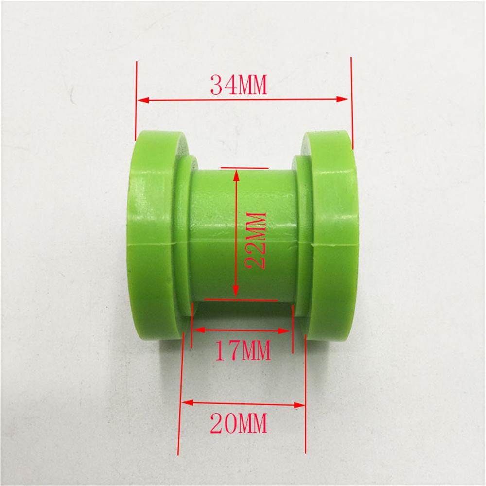 2x 10mm Red Chain Roller Slider Tensioner Wheel Guide For Pit Dirt Mini Bike ATV