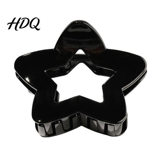 Hair Claw For Long for Women Transparent Clip with Elastic Stable Teeth