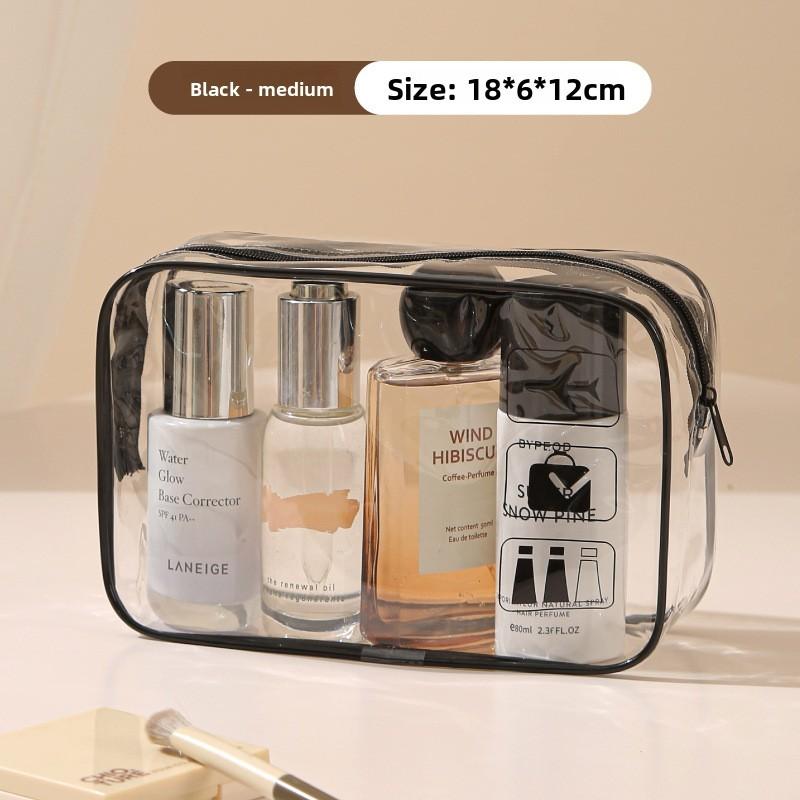 Travel Waterproof Pvc Toiletry Bag Large Capacity Organizer For Packing And Cosmetics Storage