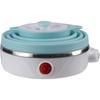 Travel Foldable Electric Kettle, Collapsible Electric Kettle Food Grade Silicone Small Pot Boiling water,Dual Voltage 600ml