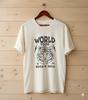 World Tour Rock N Roll Tiger Graphic T-Shirt Vintage Style Tee - T209