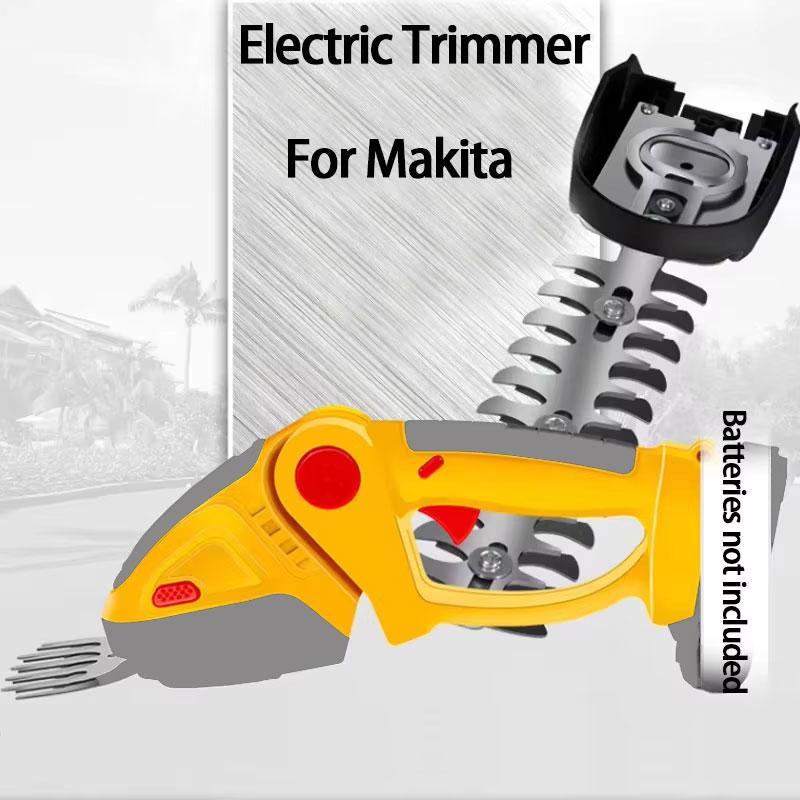 2-in-1 Gardening Tools Handheld Trimmer For Makita 18V BL1850 BL1840 BL1440 Li-ion Battery Gardening Hedge Trimmers