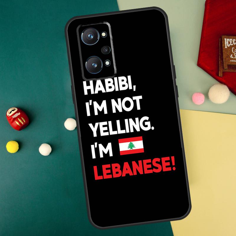 

Lebanese Lebanon Flag For Realme C75 C61 C67 C63 C71 C55 C51 C65 C53 GT6 GT7 15 Pro 10 11 12 13 14 Pro Plus Case Realme C31