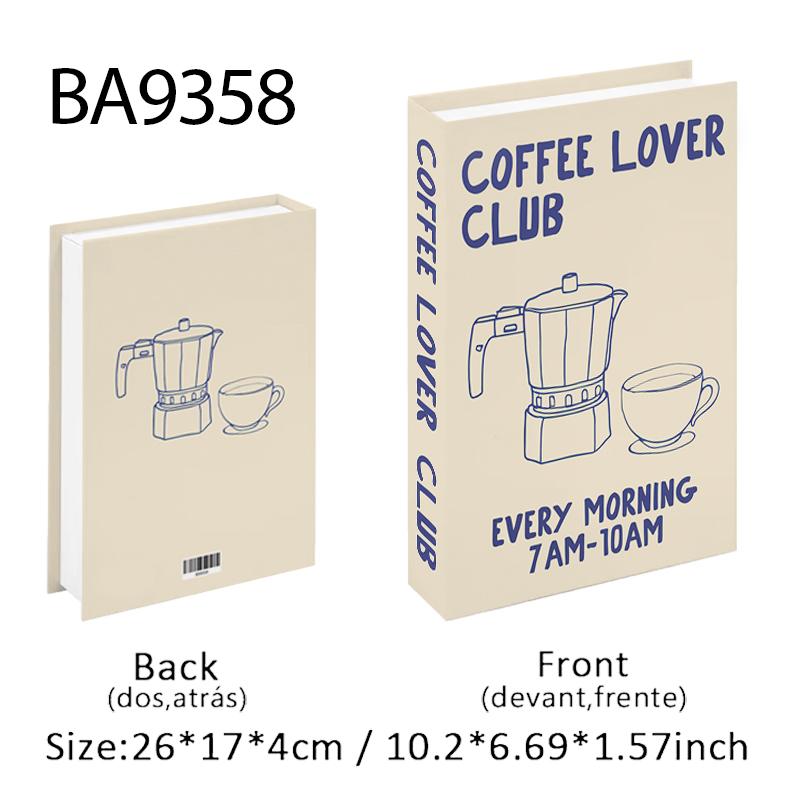 Bauhaus Decorative Books Open Luxury Fake Book Storage Box Home Decor Matisse Boho Monet Coffee Table Shelf Interior Decoration