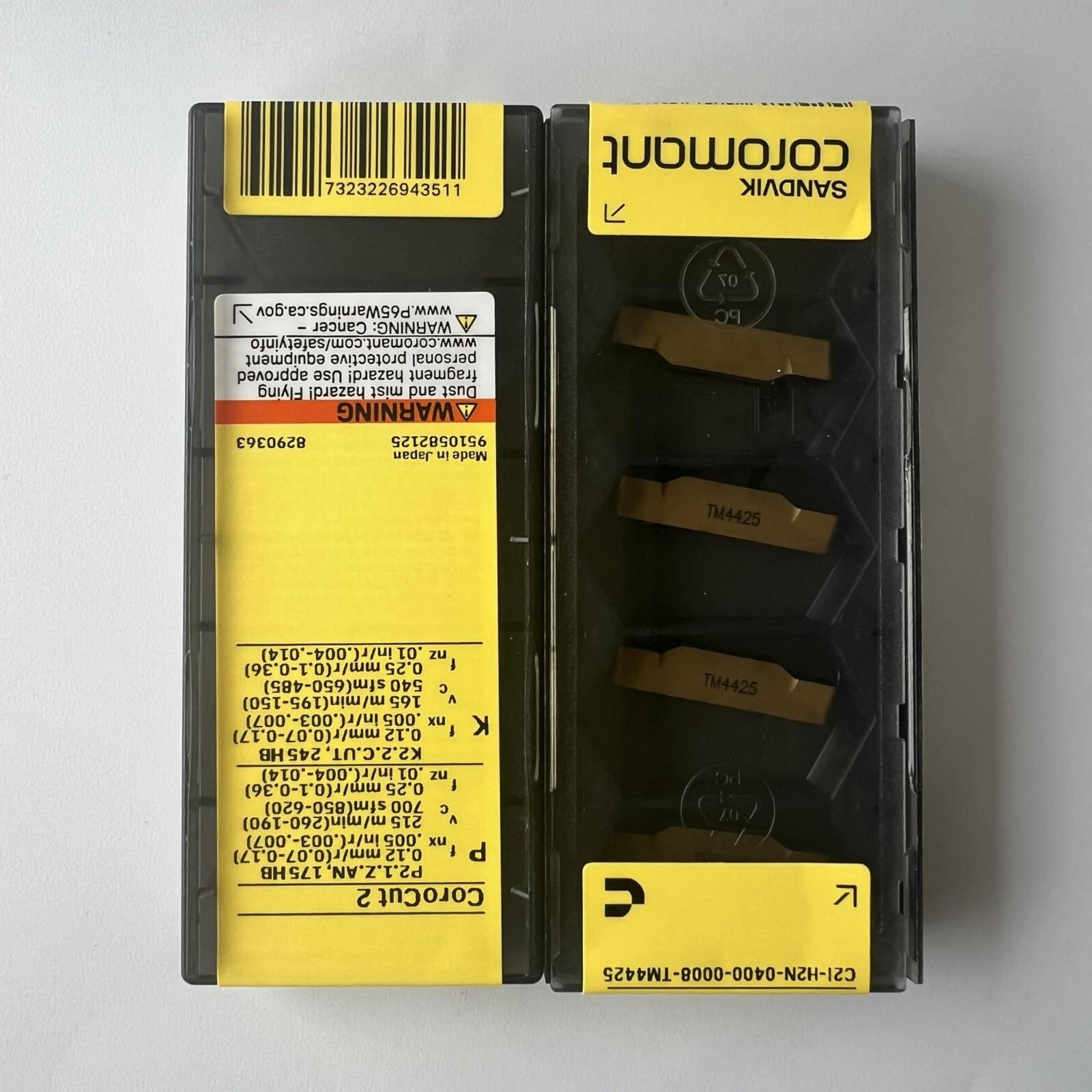 

SANDVIK / C2I-H2N-0400-0008-TM 4425 / Original Swedish hard alloy blade 5 Pcs