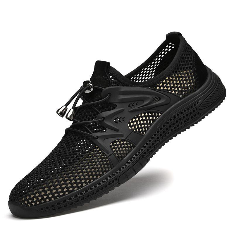 

Mesh shoes fly-woven shoes 38-44 standard leather shoe size leathershoes 44 сірий колір