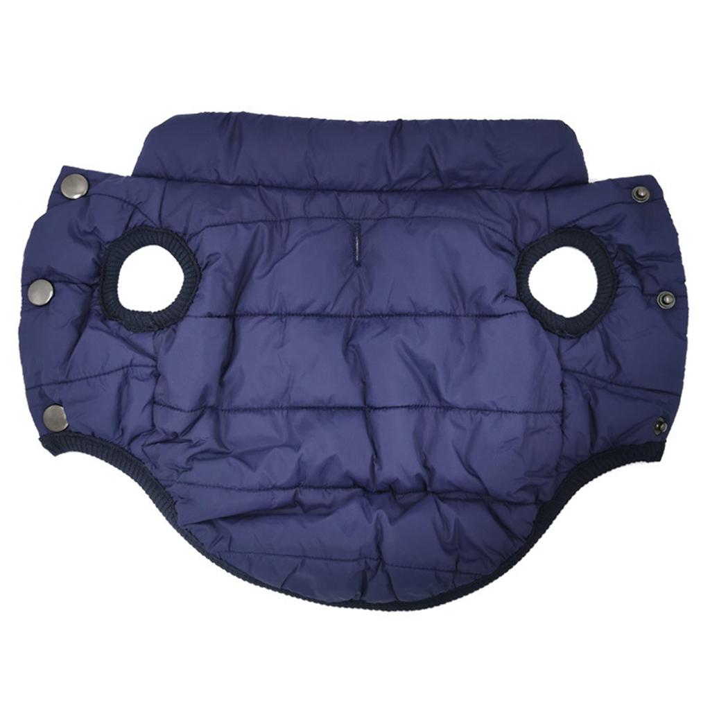 Winter Pet Costume Supplies for Small Dogs Warm Dog Clothes Accessory Windproof Dog Polyester Jacket Yorkies French-Bulldog Coat