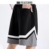 Peacebird Men's Loose Sport Bermuda Shorts B1GND2245
