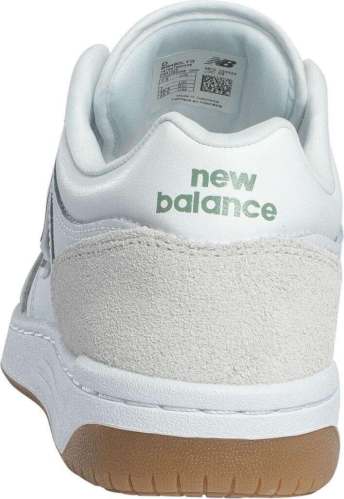 Кроссовки New Balance 480 чистый белый лесной зеленый