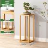 Solid Wood Minimalist Floor Flower Stand