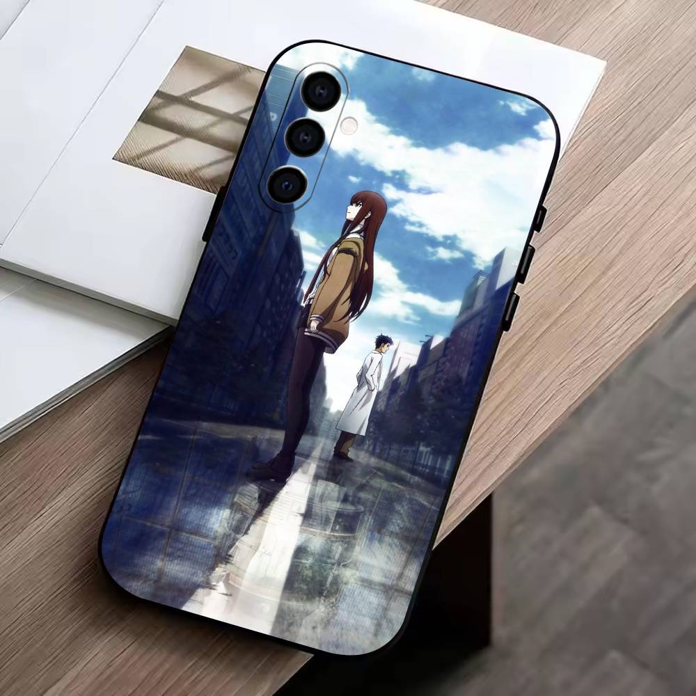 S-Steins-Lab Member 004 Phone Case For Samsung Galaxy A73,A72,A71,A70,A53,A52,A51,Others Soft Black Cover