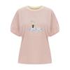 SELLY'S Pearl Embellished Puff Short Sleeve Tee_I6B-Cts020