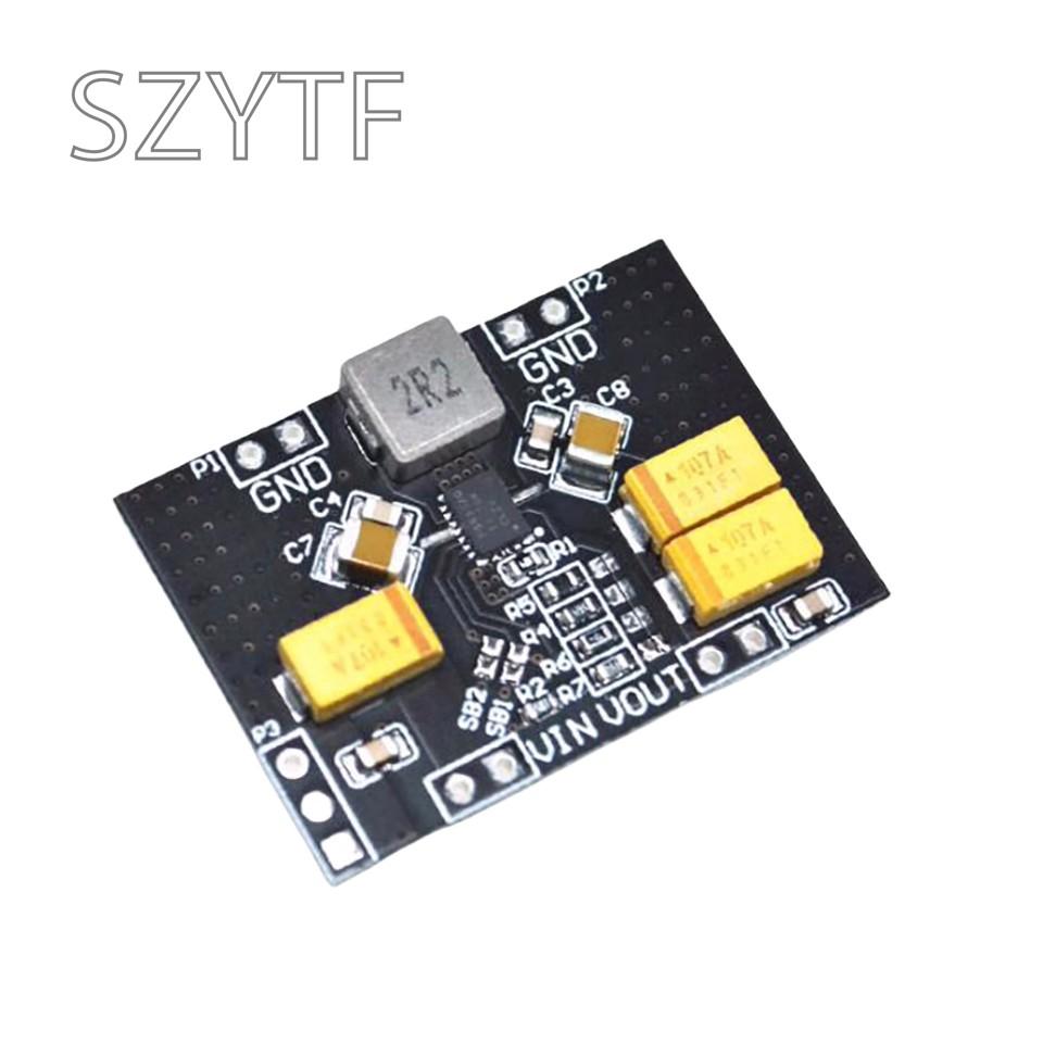 TPS63020 Power Module Automatic Voltage Boost 2.5V 3.3V 4.2V 5V Lithium Battery Low Ripple