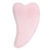 Natural Rose Quartz Scrapping Plate Health Healing Care Massage Stone