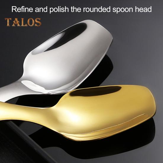 Tea Spoon Food Grade Holding Condiment Compact Practical Ultra-light Kitchen Restaurant Condiment Spoon for Household