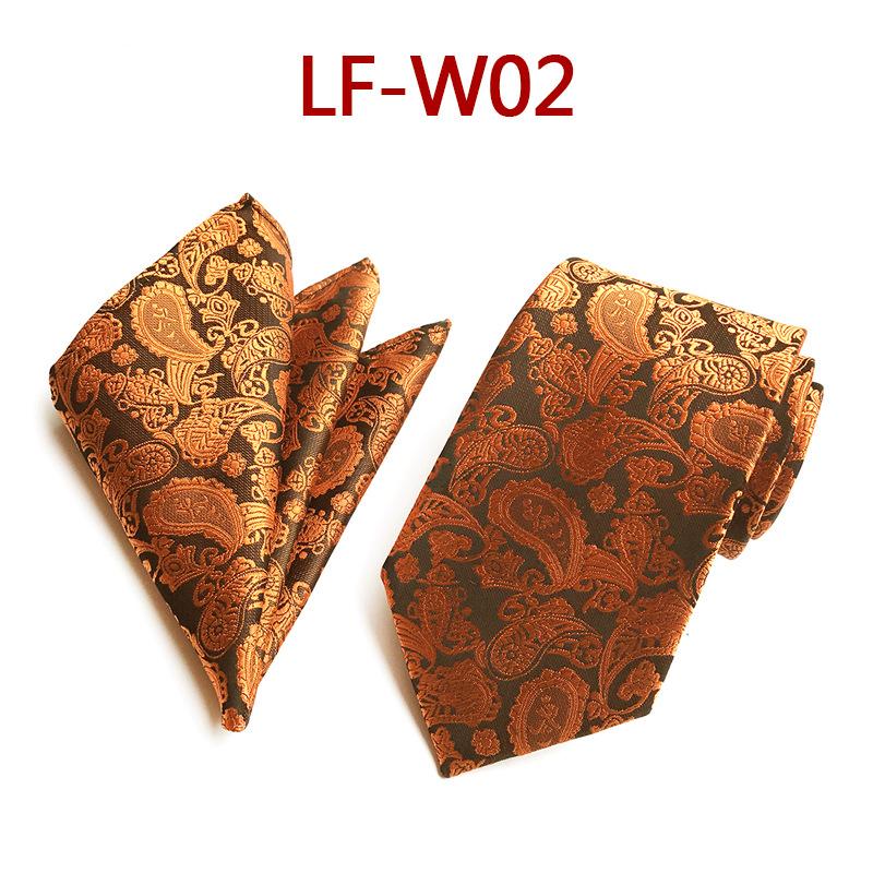 Polyester Material Fashion Suit Waist Tie Plus Pocket Towel Set