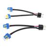 2pcs Headlight Bulb Conversion Wire 9003 H4 TO 9005 9006 Two Harness Headlight Bulb Conversion