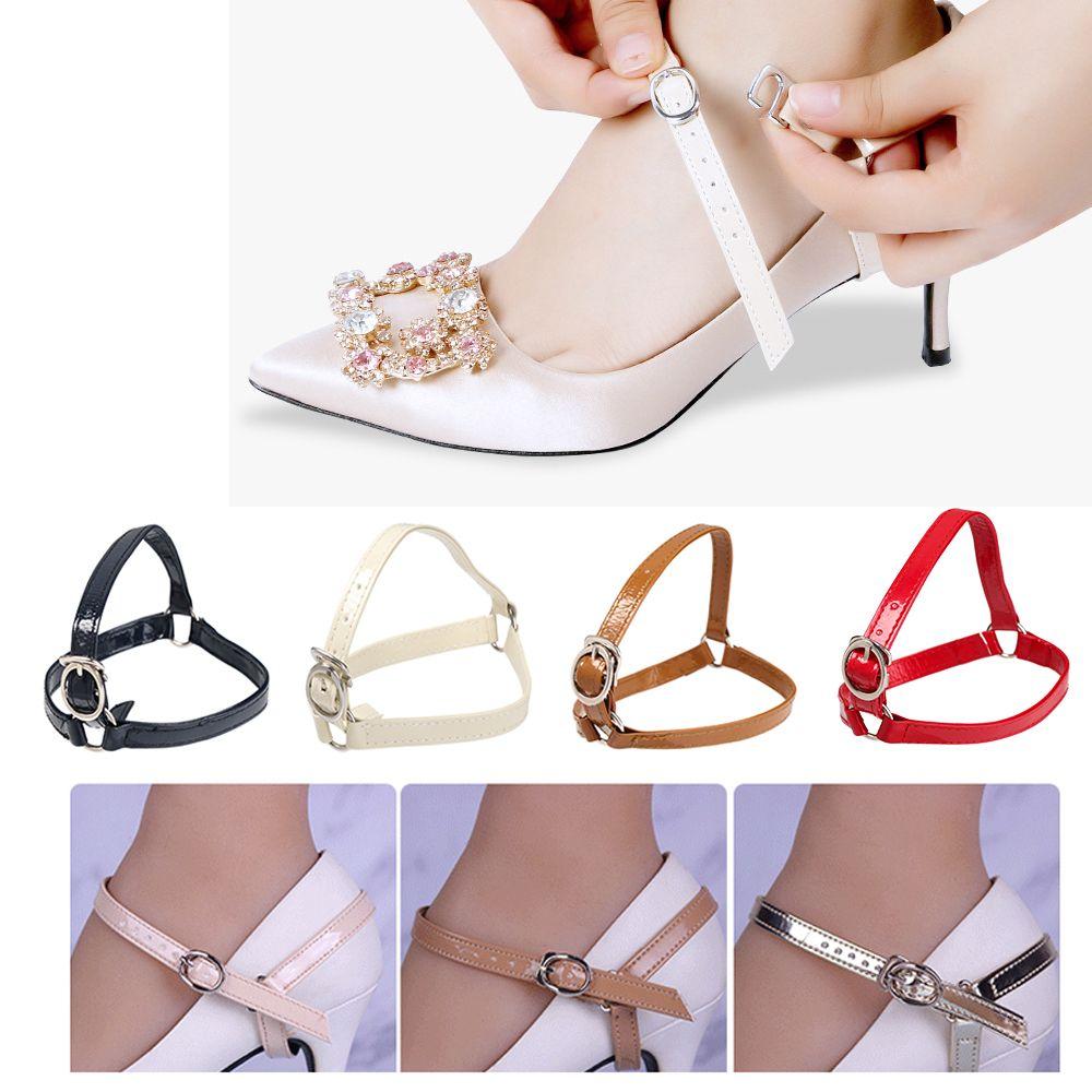 Women Adjustable Shoes Band Ankle Shoe Tie High Heels Holding Anti-skid Shoes Belt Bundle Shoelace