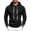 Men S Fleece Hooded Long Sleeve Sweatshirt For Autumn Outdoor Sports