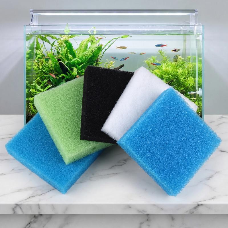 5 PCS Aquarium Filter Cotton Home 1 Set Compatible Aquarium Filter For Activated Carbon Filter Media