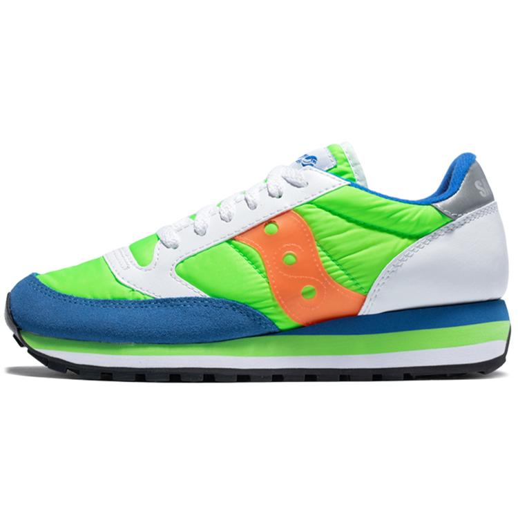 

Saucony Jazz Triple Mesh Non slip Lightweight Low top Running Shoes Men s Green Blue S70530-4 37